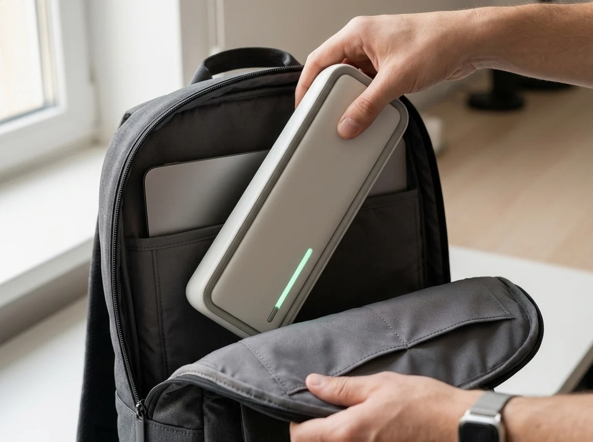 Stow in Your Backpack With 90-Day Peace of Mind