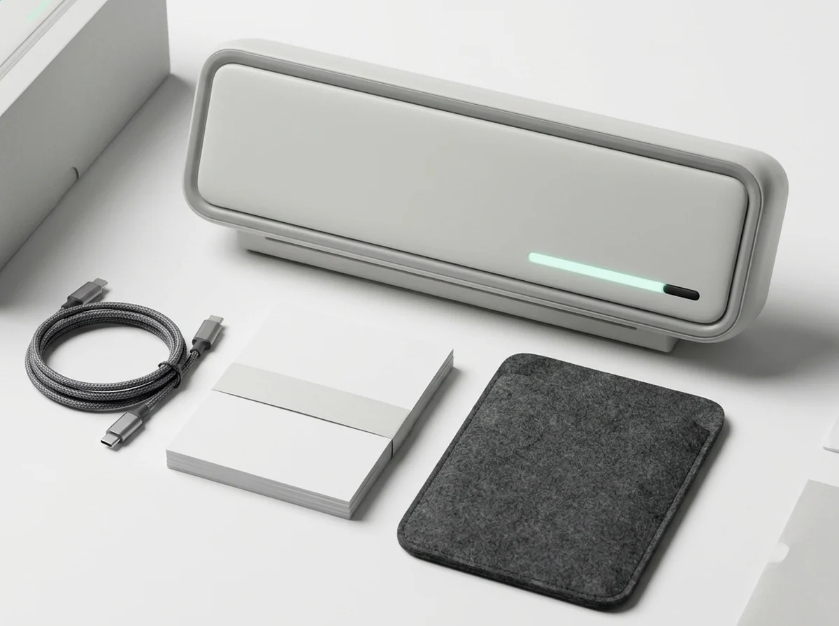 ThermoJet™ Cordless 300 DPI Full-Page Portable Thermal Printer (2026 US Guide) Package Contents